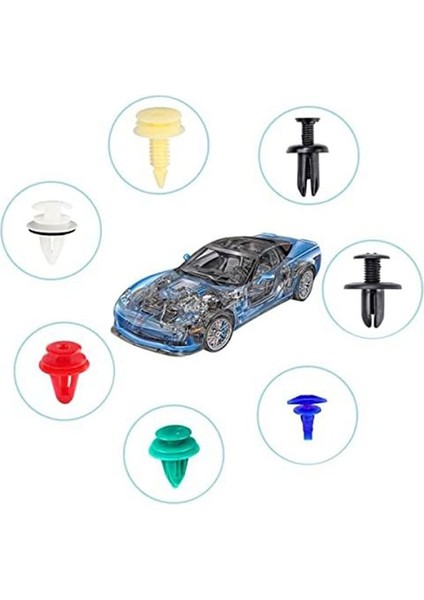 925PCS Araba Tampon Tutucu Klipsler Plastik Perçinler Bağlantı Elemanları Tutucu Çubuk Klips 26 Boyut (Yurt Dışından) fırsatları