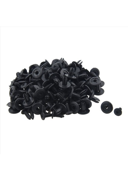 200 Adet Araba Çamurluk Itme Tipi Siyah Plastik Perçin Bağlantı Elemanı 6mm Delik (Yurt Dışından) fiyatları