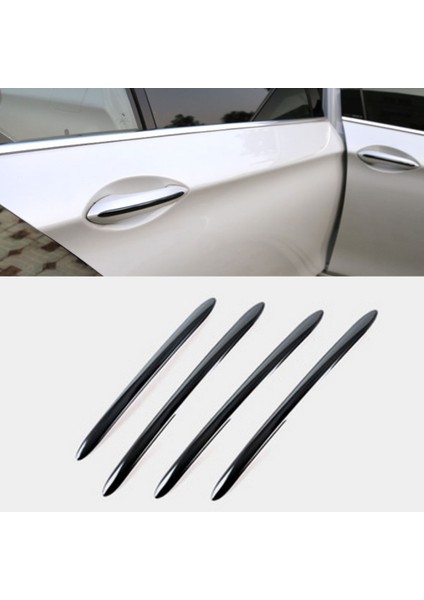 For-Bmw 5 Serisi F10 F18 F11 2011-2017 Paslanmaz Çelik Siyah Dış Kapı Tutam Kapağı Kaplama (Yurt Dışından) fiyatları