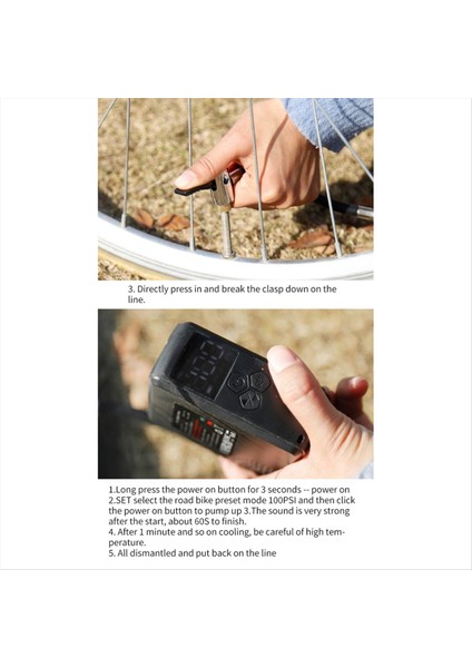 Kablosuz Taşınabilir Elektrikli Pompa Araç Şişirilebilir Pompa Basınçlı Bisiklet Elektrikli Araç Motosiklet Hava Pompaları (Yurt Dışından) modelleri