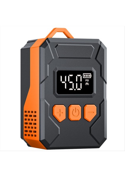 Dijital Basınç Göstergesi Otomatik Durdurma Işlevi Hava Pompası ile 150PSI Mini Bisiklet Pompası Bisiklet Lastik Şişiricisi (Yurt Dışından)