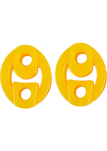 3 Pcs Aksesuarları Kauçuk 2 Delik Yarış Arabası Susturucu Egzoz Askı Burcunu 2 Adet ve 1 Adet Altın Termal Bandı Yansıtıp (Yurt Dışından) fiyatları