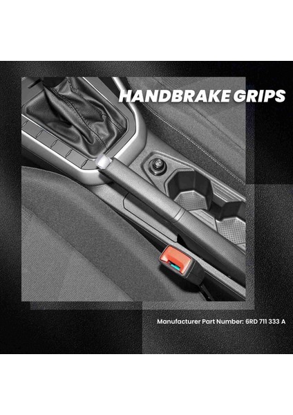 1x Araba Handbrake Kol Park Düğmesi Kapak Polo Cross Için Krom Dekorasyon Kabuğu 6rd 711 333 A Araba Stil Aksesuarları 6RD711333A (Yurt Dışından) fiyatları