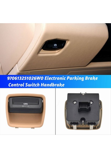 970613251026W0 Porsche Panamera Için Park Freni Kontrol Anahtarı El Freni 970 2010-2016 El Fren Düğmesi (Yurt Dışından) fiyatları