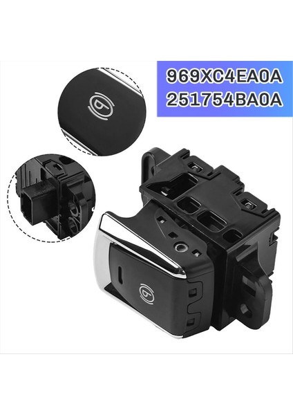 Araba Handbrake Switch Nissan X-Trail T32 Qashqai 2014-2018 Için (Yurt Dışından) modelleri