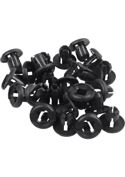 25PCS Plastik Itme Araba Tamponu Çamurluk Kapı Perçinleri Klipsli 10MM Delik 50 Pcs 6MMX12MM Plastik Perçinli Araba Itme Klipsleri (Yurt Dışından) fırsatları