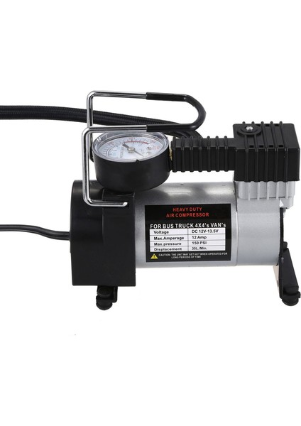 Ağır Hizmet Tipi 12V Araba Hava Kompresörü 100PSI Lastik Deflatör Taşınabilir Şişirme Pompası (Yurt Dışından) modelleri