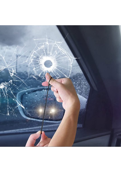 2pcs Araba Pencere Cam Kesici Bilezikler Tungsten Karbür Boncuklu Otomotiv Pencere Camı Acil Durum Aracı Siyah Kırmızı (Yurt Dışından) indirimleri