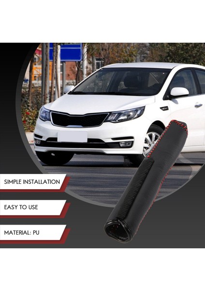 Kıa K2 2012 2012 2013 2014 2015 2015 2015 Için Araba Dişli El Freni Kapağı Vardiya Kolu Kapağı (Yurt Dışından) modelleri