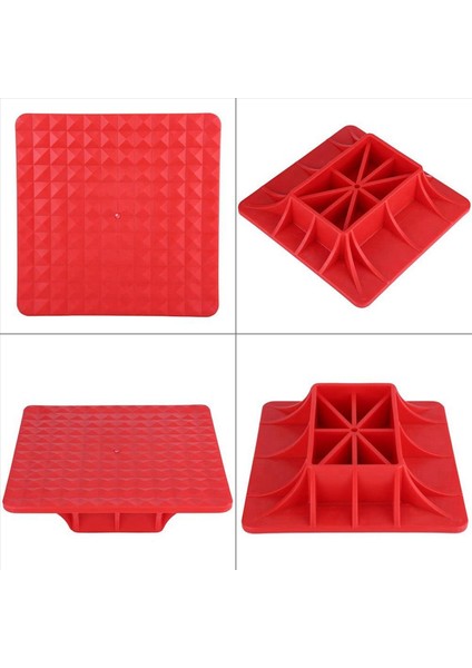 2x Kırmızı Modifiye Güçlendirilmiş Jack Off-Road Base Kaldırma Kriko Yüzey Padini Kaldırarak Jack Kaldıran Römork (Yurt Dışından) fırsatları