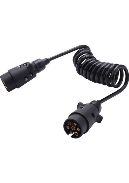 2x 1 6m 7 Pin Araba Çekme Römorku Uzatma Kablosu Kurşun Kamyon Tapası Tel Parçaları Birleştirme Devresi Fiş (Yurt Dışından) fiyatları