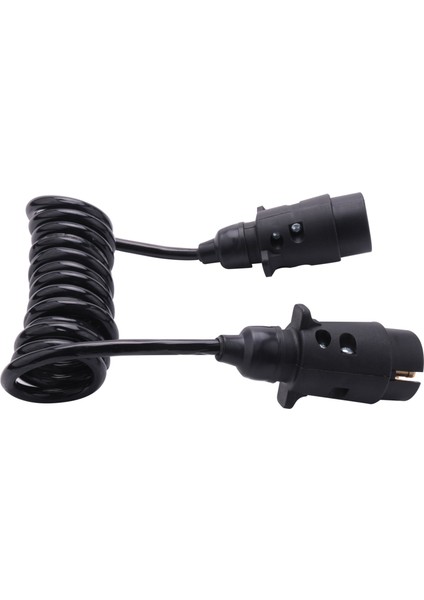 2x 1 6m 7 Pin Araba Çekme Römorku Uzatma Kablosu Kurşun Kamyon Tapası Tel Parçaları Birleştirme Devresi Fiş (Yurt Dışından) fırsatları