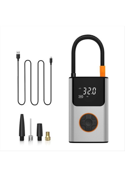 Lastik Şişman Taşınabilir Hava Kompresörü 150 Psı Kablosuz Taşınabilir Lastik Şişiricisi Hızlı Enflasyon Araba Lastikleri Için Hava Pompası (Yurt Dışından)