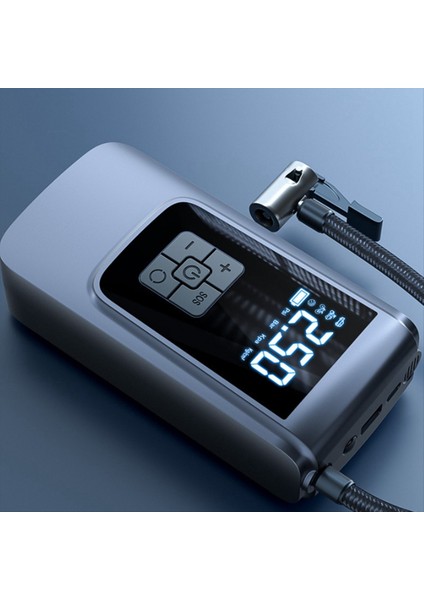 Dijital Ekran Hava Kompresörü Lastik Şişiricisi Kablosuz Araç Bisiklet Lastik Hava Pompası Taşınabilir Enflasyon Pompası A (Yurt Dışından) fırsatları