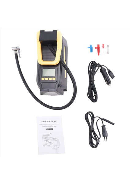 Araba Ac/dc 12V Lastik Şişman Taşınabilir Hava Kompresörü LED Işık ve Uzun Güç Kablosu Dijital Hava Pompası Ana Sayfa 220V Ab Fiş (Yurt Dışından) fiyatları