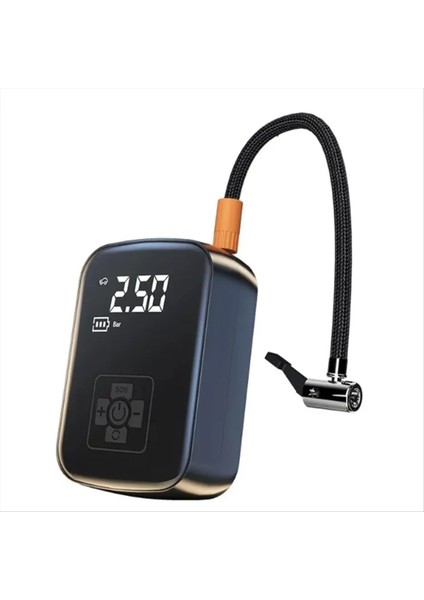 1pc Araba Monte Kablosuz Dijital Ekran Enflasyon Pompası Taşınabilir Kablosuz Hava Pompası Elektrikli Arabalar Için Lastik Şişiricisi (Yurt Dışından) fiyatları