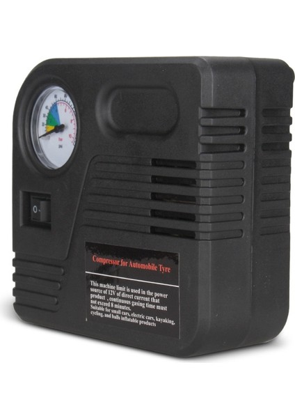 Lastik Şişirme Araba Hava Pompası Kompresör Elektrikli Taşınabilir Otomatik 12V Volt 150 Psi (Yurt Dışından) fiyatları