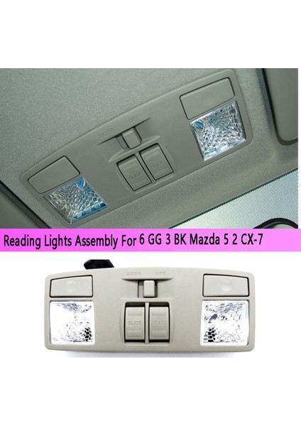 Mazda 6 Gg Mazda Için Sunroof Switch ile Okuma Işıkları Montaj Ön Iç Tavan Lambası 3 Bk Mazda 5 2 Cx-7 (Yurt Dışından) fiyatları