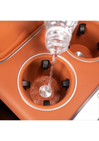 Önde Gelen Ideal Lixiang L7 2022 2023 Iç Modifikasyon Aksesuarları (Siyah) Için Araba Arka Su Bardağı Silikon Ped (Yurt Dışından) indirimleri