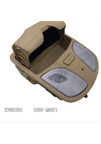 928003S001 Çatı Okuma Işık Montajı Hyundai Sonata Için Tavan Lambası 2011-2015 92800-4Q000TX Bej (Yurt Dışından) indirimleri