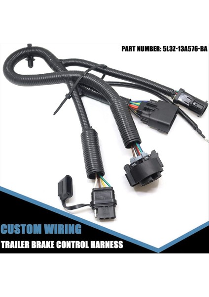 7-Pimli Römork Konnektör Kablo Demeti 5L3Z13A576BA 5L3Z-13A576-BA Ford F-150 2005-2008 Lincoln Mark Lt Lt 2006-2008 (Yurt Dışından) fiyatları