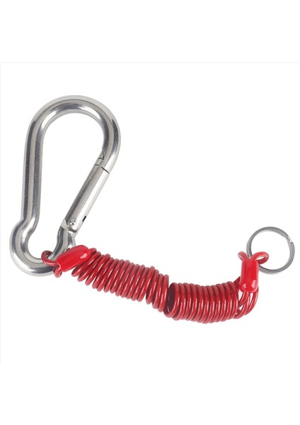 4x Römork Yay Halat Güvenlik Tokası Zip 4 Ayak Ayrılık Kablosu 80-01-2140 (Kırmızı) (Yurt Dışından) modelleri