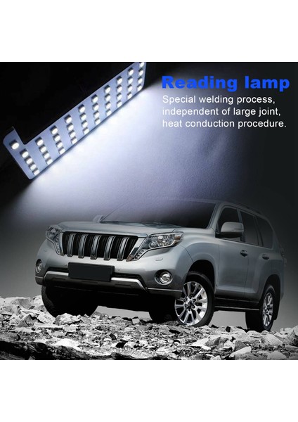 Toyota Prado Için 150 Serisi TRJ150 GRJ150 GRJ151 LED Oda Lambası Orta Geç Dönem Için Kayar Anahtarlar Için TRJ150 A (Yurt Dışından) fiyatları