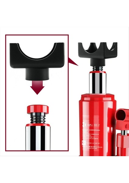 Şişe Jak Aks Adaptörü Jak Aks Adaptörü 2 Inç ve 3 Inç Aks Tüpü Için Şişe Jak Aksesuarları Için Kaldırma Eyer (Yurt Dışından) fırsatları