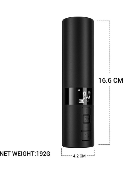 Basketbol Futbol Voleybol Için LED Dijital Ekran ve Basınç Göstergesine Sahip Elektrikli Top Pompası Taşınabilir Hava Pompası (Yurt Dışından) fiyatları