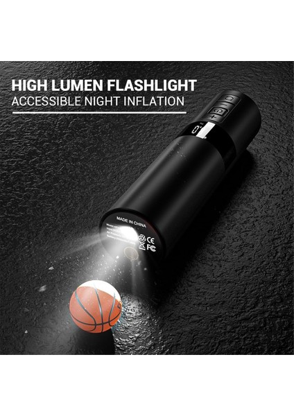 Basketbol Futbol Voleybol Için LED Dijital Ekran ve Basınç Göstergesine Sahip Elektrikli Top Pompası Taşınabilir Hava Pompası (Yurt Dışından) fırsatları