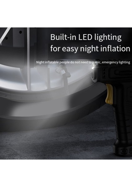 120W El Hava Kompresörü Kablosuz Dijital Şişirilebilir Pompa Taşınabilir Hava Pompası Lastik Şişiricisi Bisiklet Topları Için Dijital (Yurt Dışından) fırsatları