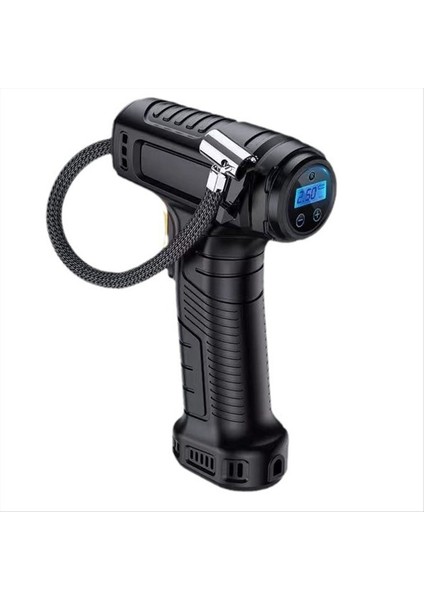 120W El Hava Kompresörü Kablosuz Dijital Şişirilebilir Pompa Taşınabilir Hava Pompası Lastik Şişiricisi Bisiklet Topları Için Dijital (Yurt Dışından) indirimleri