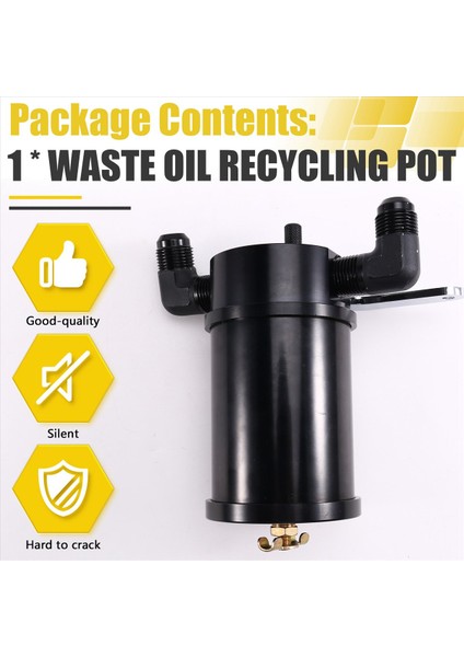 Yağ Yakalama Kutusu Hava Filtresi Havalandırma Düz Başlı Atık Yağ Geri Kazanımı Otomobil Parçaları Olabilir (Yurt Dışından) fırsatları
