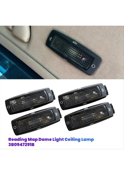 4pcs Araba Arka Çatı Lambası Okuma Haritası Kubbe Hafif Tavan Lambası 3B0947291B Vw Golf Passat 1998-2005 Beetle Bora Superb (Yurt Dışından) fiyatları
