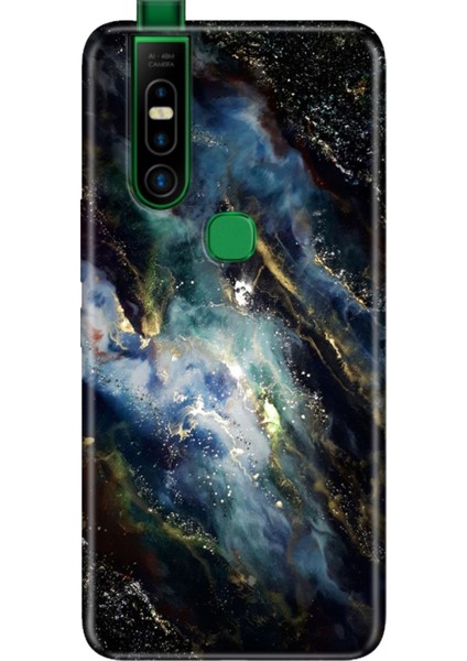 Infinix S5 Pro Kılıf Desenli Baskılı Tpu Rubber Kapak Karanlık