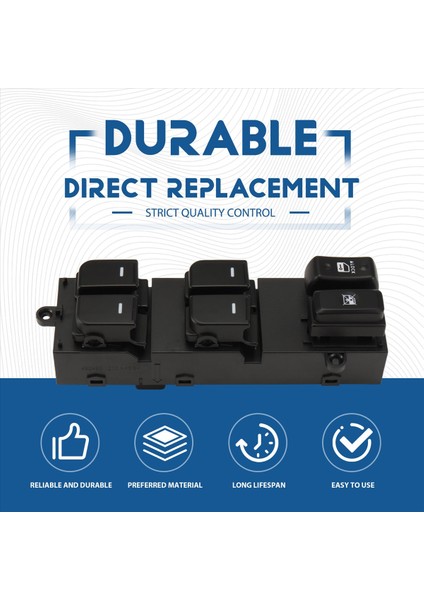 Kia Soul 2010-2013 Pencere Cam Kaldırma Düğmesi 935702X100WK Için Yeni Sol Ön Güç Pencere Kontrol Anahtarı 93570-2X100 (Yurt Dışından) fırsatları