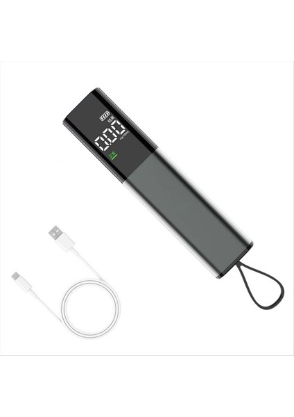 Alkol Test Cihazı Dijital Kişisel Alkol Breathalyzer Doğruluk Dedektörü Üfleme Sarhoş Sürüş Test Enstrümanı (Yurt Dışından)