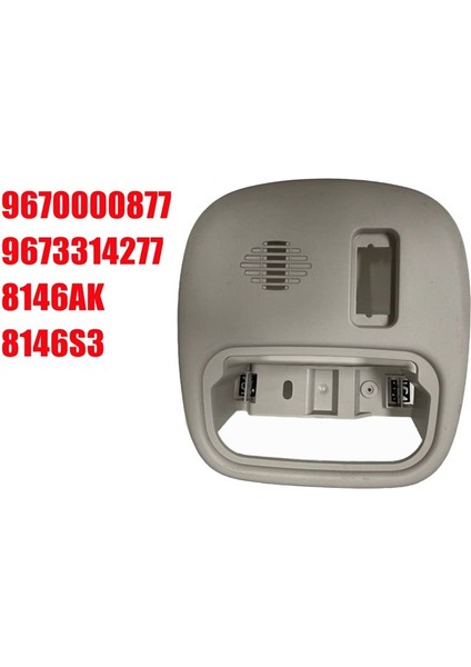 Araba Okuma Işık Braketi 9670000877 9673314277 8146AK 8146S3 Citroen C4 2006-2010 Çatı Lambası Koruma Paneli (Yurt Dışından) fırsatları