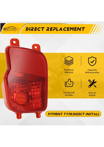 9811718380 Peugeot 4008 Citroen C5 Aircross 2016+ Uyarı Reflektör Işık Trim (Yurt Dışından) modelleri