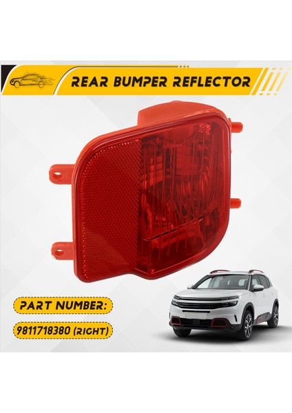 9811718380 Peugeot 4008 Citroen C5 Aircross 2016+ Uyarı Reflektör Işık Trim (Yurt Dışından) fırsatları