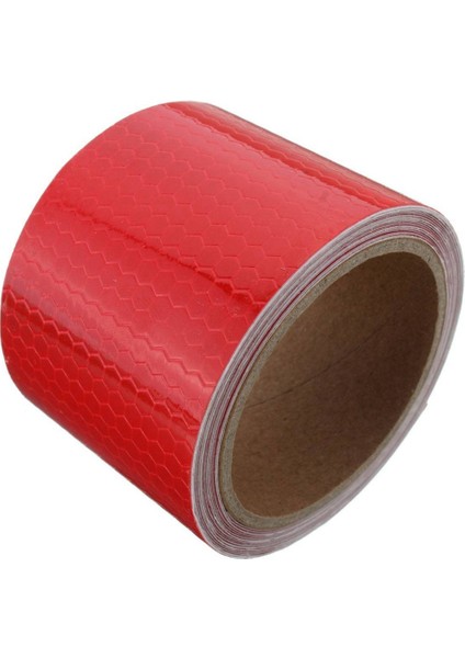 2pcs 5cm x 3m Bant Uyarı Bant Reflektörü Bant Güvenlik Bandı Kırmızı (Yurt Dışından) fırsatları