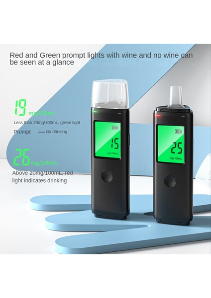 Şarj Edilebilir Breathalyzer Taşınabilir Breathalyzer Test Cihazı Bireyler ve Evler Için Sarhoş Sürüş Inflasyon Test Cihazı (Yurt Dışından) fırsatları
