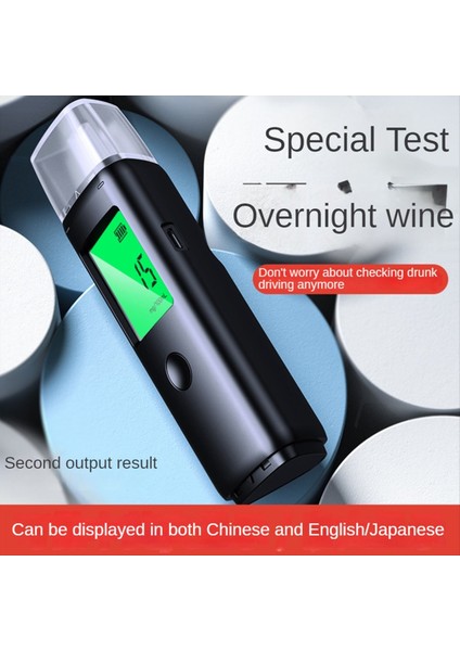 Şarj Edilebilir Breathalyzer Taşınabilir Breathalyzer Test Cihazı Bireyler ve Evler Için Sarhoş Sürüş Inflasyon Test Cihazı (Yurt Dışından) indirimleri