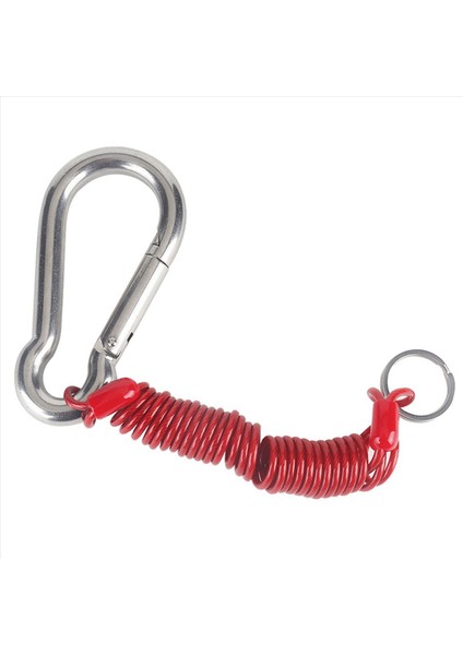 3x Römork Yay Halat Güvenlik Tokası Zip 4 Ayak Ayrılık Kablosu 80-01-2140 (Kırmızı) (Yurt Dışından) indirimleri