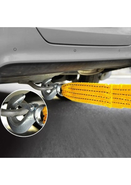 1 Adet Araba Çekme Kablosu Ağır Hizmet Römork Halat Çekme Çekme Ipi Kancaları Van Yol Kurtarma Naylon Ip (Yurt Dışından) fırsatları