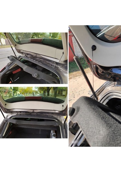 Ford Focus Hatchback 2012-2017 Için 2 Adet Arka Bagaj Torbası Tepsi Kayışları Parsel Raf Dizesi (Yurt Dışından) indirimleri