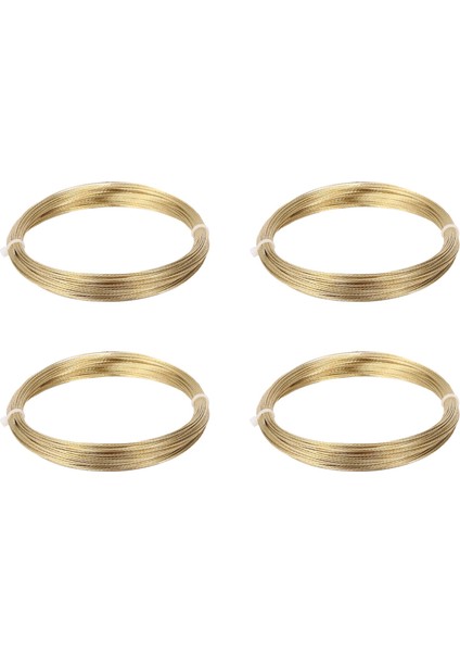 4pcs 20M Araba Ön Cam Pencere Çıkarma Çelik Tel Ip Cam Sökücü Aracı Takın (Yurt Dışından)