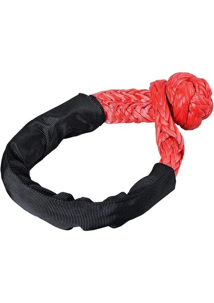 17 Tonluk Düğümlü Yumuşak Talka Tek Vinç Halat Römork Halat Römork Hitch Off-Road Araç Aksesuarları (Yurt Dışından)