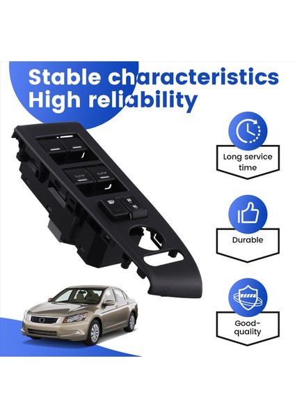 35750-TA0-A32 Araba Penceresi Anahtarı Regülatör Düğmesi Kontrol Paneli Honda Accord Için Montaj 2 4l 3 5l 2008-2012 35750TA0A32 (Yurt Dışından) fırsatları