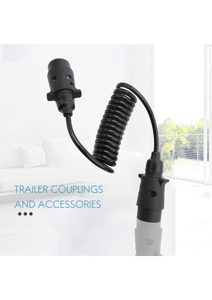 1 6m 7 Pin Araba Çekme Römorku Uzatma Kablosu Kurşun Kamyon Tapası Tel Parçaları Birleştirme Devresi Fiş (Yurt Dışından) fiyatları